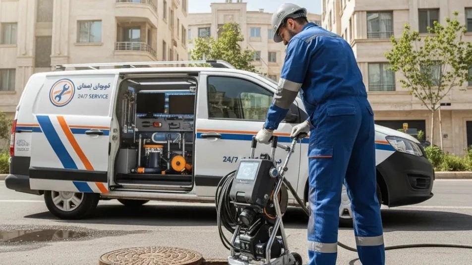 لوله بازکنی سردرود و اسفهلان با دستگاه پیشرفته