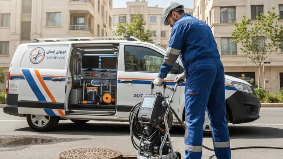 لوله بازکنی سردرود و اسفهلان با دستگاه پیشرفته